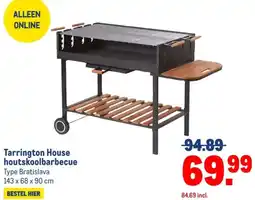 Makro Tarrington House houtskoolbarbecue aanbieding
