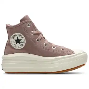 Foot Locker Converse Ctas Move Platform High Unisex Schoenen - Beige - Maat: 35 - Leer, Textil - Foot Locker aanbieding