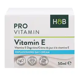 Holland & Barrett Holland & Barrett Pro Vitamine E Dagcrème - 50ml aanbieding