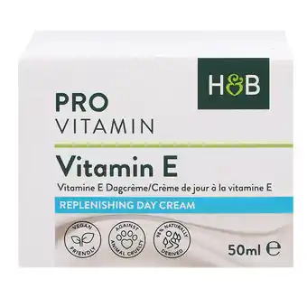 Holland & Barrett Holland & Barrett Pro Vitamine E Dagcrème - 50ml aanbieding