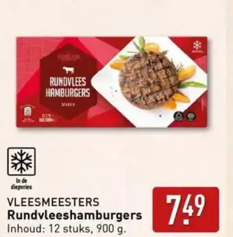 ALDI Rundvleeshamburgers aanbieding