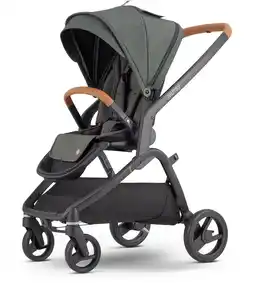 Bol.com Mutsy Flow 3-in-1 Kinderwagen - Lichtgewicht Frame - Direct Opvouwbaar - Urban Green aanbieding