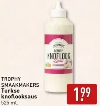 ALDI Turkse knoflooksaus aanbieding