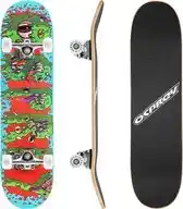 Bol.com Osprey Slime Edition 31 Double Kick Pro Skateboard Pro - Abec 7 Lagers - Gevorderde Skaters aanbieding