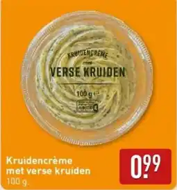 ALDI Kruidencrème met verse kruiden 100 g. aanbieding