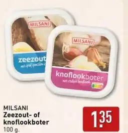 ALDI Milsani zeezout-of knoflookboter aanbieding