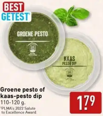 ALDI Groene pesto of kaas-pesto dip aanbieding