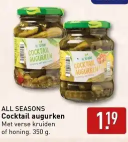 ALDI All seasons cocktail augurken aanbieding