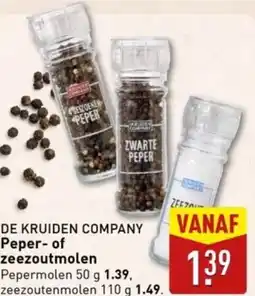ALDI Peper of zeezoutmolen aanbieding