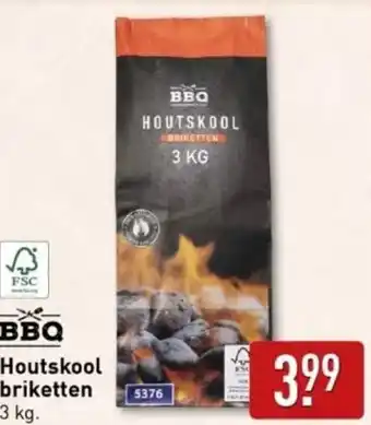 ALDI Houtskool briketten aanbieding