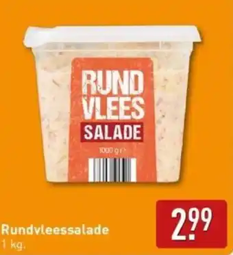 ALDI Rundvleessalade aanbieding