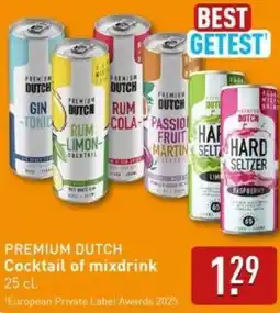 ALDI Premium dutch cocktail of mixdrink aanbieding