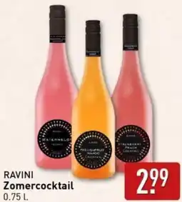 ALDI RAVINI Zomercocktail 0.75 L aanbieding