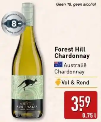 ALDI Forest Hill Chardonnay aanbieding
