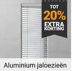 Raamdecoratie.com Aluminium jaloezieën aanbieding