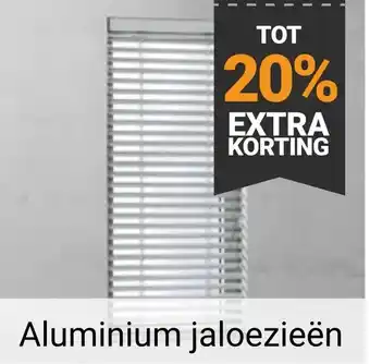 Raamdecoratie.com Aluminium jaloezieën aanbieding