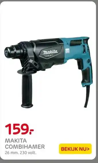 Praxis MAKITA COMBIHAMER aanbieding