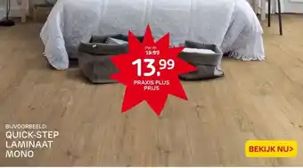 Praxis QUICK-STEP LAMINAAT ΜΟΝΟ aanbieding