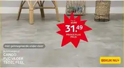 Praxis CANDO PVC VLOER TEGEL FEEL aanbieding