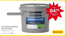 Praxis SIKKENS BINNEN- MUURVERF aanbieding