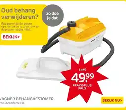 Praxis WAGNER BEHANGAFSTOMER aanbieding
