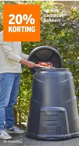 GAMMA 20% korting op combo bakken aanbieding