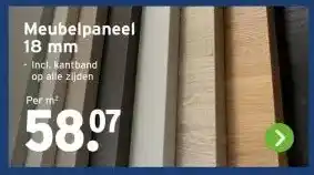 GAMMA Meubelpaneel aanbieding