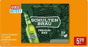 ALDI Schultenbräu 12 pack premium bier aanbieding