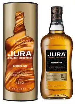 Gall & Gall Jura Bourbon Cask  70CL Whisky aanbieding