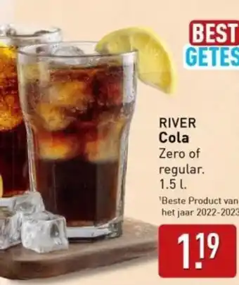 ALDI River cola aanbieding