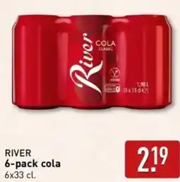 ALDI RIVER 6-pack cola aanbieding