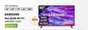 Expert Samsung Neo QLED 4K 50QN80F (2025) aanbieding