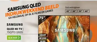 Expert Samsung QLED 4K 75Q7F3 (2025) aanbieding