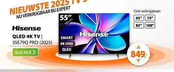Expert Hisense QLED 55E79Q (2025) aanbieding