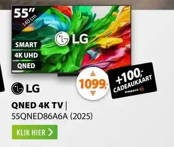 Expert LG QNED EVO 55QNED86A6 (2025) aanbieding