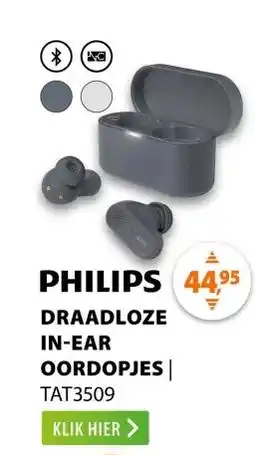 Expert Philips TAT3509 Grijs aanbieding
