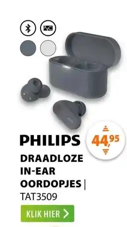Expert Philips TAT3509 Grijs aanbieding