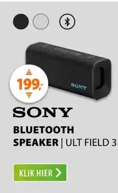 Expert Sony ULT Field 3 Zwart aanbieding