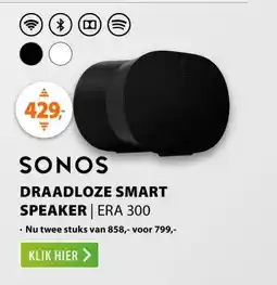 Expert Sonos ERA 300 Zwart aanbieding