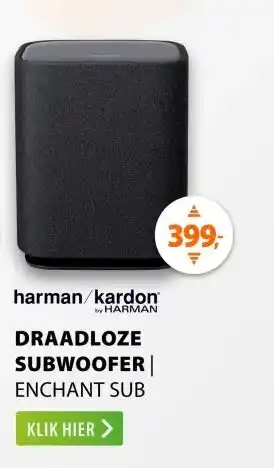 Expert Harman Kardon Enchant Sub Zwart aanbieding