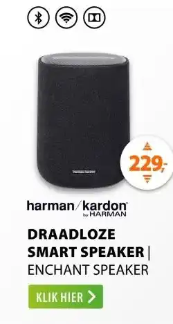 Expert Harman Kardon Enchant Speaker Zwart aanbieding