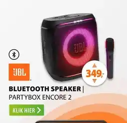 Expert JBL PartyBox Encore 2 Zwart aanbieding
