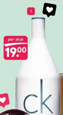 Etos Calvin Klein IN2U for Him Eau de toilette 100 ml aanbieding