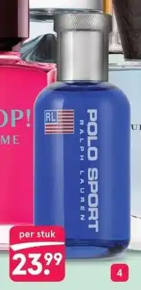 Etos Ralph Lauren Polo Sport Eau de toilette 75 ml aanbieding