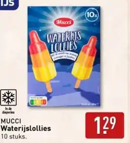 ALDI Mucci Waterijslollies aanbieding