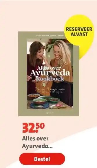 Bruna Alles over Ayurveda kookboek aanbieding