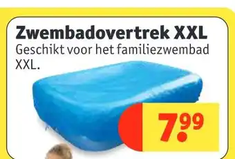 Kruidvat Zwembadovertrek xxl aanbieding