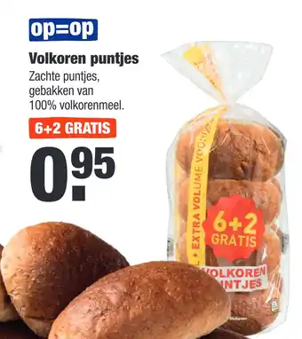 ALDI Volkoren puntjes aanbieding