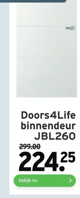 GAMMA Doors4Life binnendeur JBL260 aanbieding