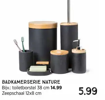 Xenos Badkamerserie nature aanbieding